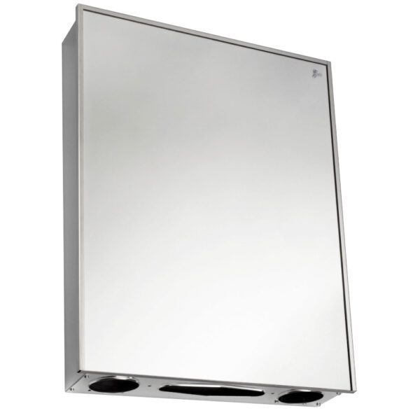 Hani 5570 annostelijapeilikaappi, 3-aukolla, 530 x 700 mm, valkoinen