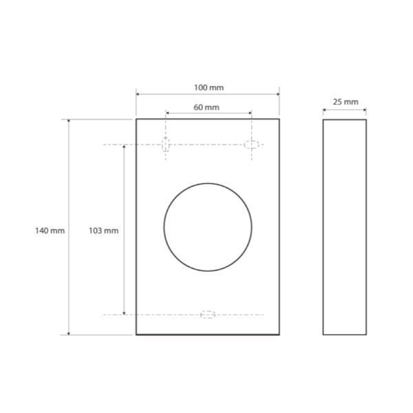 Usva hygieniapussiannostelija, harjattu rst - Image 2